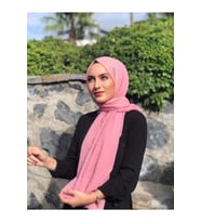 Bürümcük Pamuk Şal (Pembe)