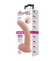 Beautiful 27 CM G-Spot Realistik Damarlı Vantuzlu Dev Dildo Penis