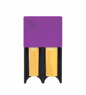 D\'Addario Sib Klarnet  Soprano ve Alto Saksafon Kamışı Kutusu - Mor