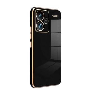 Xiaomi Redmi Note 13 Pro Plus Kılıf Volet Silikon - Siyah