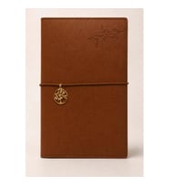 VICTORIA'S JOURNALS CHARM HAYAT AĞACI 126-2743 VEGAN DERİ KAPAK 13X18 cm 100 gr. 96 YP. KREM ÇİZGİLİ