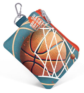 Coral High Nefti Turuncu Basketbol Bozuk Para Cüzdanı - Erkek Çocuk