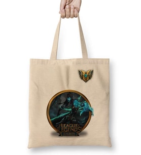 Kalista LoL League Of Legends Bez Çanta Uzun Saplı