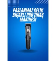 Ense Kesme Makinesi Şarjlı Saç Sakal Tıraş Makinesi Taşınabilir