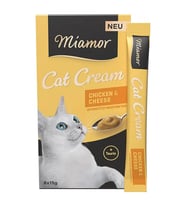 Mıamor Cream Tavuk&peynirli Kedi Ödülü 6x15g