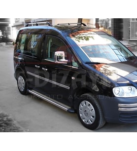 VW Caddy Krom Yan Kapı Çıtası 4 Prç 2004-2015