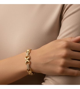 XUPING JEWELRY AY YILDIZ ZİRKON TAŞLI BİLEKLİK