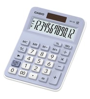 CASIO MX-12B-LB 12 HANE MASAÜSTÜ HESAP MAKİNESİ - MAVİ