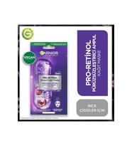 Garnier Pro-retinol Pürüzsüzleştirici Ampul Kağıt Yüz Maskesi
