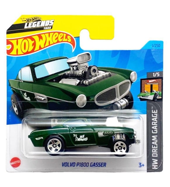Hot Wheels Volvo P1800 Gasser 1/5 1/250 Model Araba