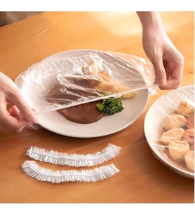 Lastikli Tencere Ve Tabak Bonesi 100 Adet (22cm)