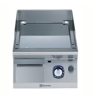 Electrolux Professional Endüstriyel Gazlı Set Üstü Izgara, Düz Krom Pleytli, Eğimli Tablalı, Termostatik Kontrol, Demonte Sırtlık Ve Spatula, Derinlik 730 Mm - 400 Mm E7FTGDCS00