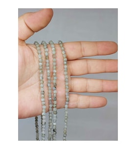 Labradorit Taşı Faset Kesim Dizi 3.5mm (35-36cm) (52354)