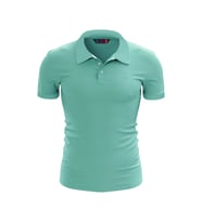 %100 Pamuk Polo T-Shirt IMPERO MİNT