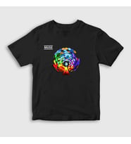 Presmono Unisex Çocuk Siyah Resistance Muse T-Shirt 70507tt
