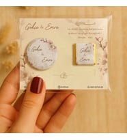 Söz Nişan Kına Nikah Düğün Hatırası Metal Açacak Magnet