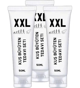 Kuş Büüyütücü Xxlcream Men Enlrgr 3 Adet 50 ml Erkeklere Özel