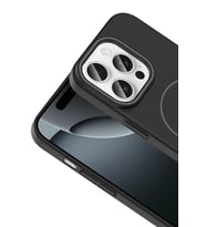 Pilelistore   iPhone 16 Pro Max Broş Magsafe Kapak - Siyah