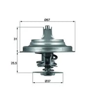 MAHLE TX2571D Termostat 076121113A