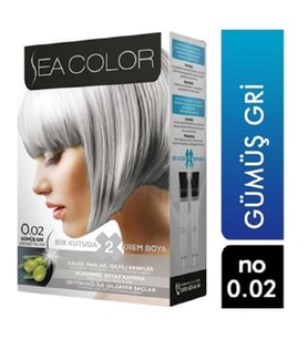 Sea Color Set Boya 0.02 Gümüş Gri