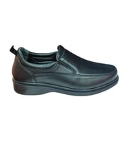 Be Fast One 9021 Erkek Siyah Deri (40-45) Comfort Ayakkabı