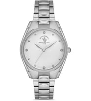 SANTA BARBARA POLO SB.1.10134.1 WR 3ATM- ÇELİK-SPOR MODEL BAYAN KOL SAATİ