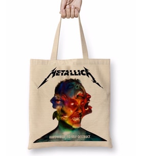 Metallica Hardwired 01 Bez Çanta Uzun Saplı