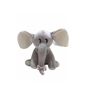 Sevimli Fil Peluş Oyuncak Uyku Arkadaşı 20 cm (Çok Renkli)