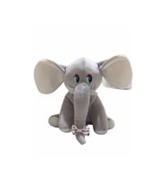 Sevimli Fil Peluş Oyuncak Uyku Arkadaşı 20 cm (Çok Renkli)