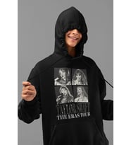 Unisex Taylor Swift The Eras Tour Baskılı Oversize Hoodie