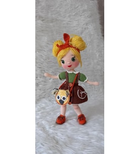 Aleda Bebek Amigurumi Organik Oyuncak