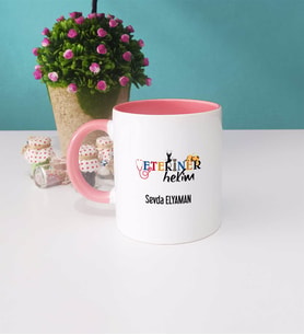 Veteriner Hekim Kupa Bardak Pembe