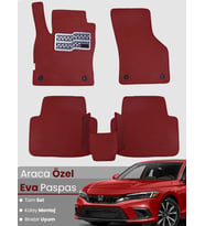 Honda Civic FE (2022-2025) Uyumlu EVA Paspas Tam Set – Birebir Uyum,Araca Özel Tasarım,Kolay Montaj
