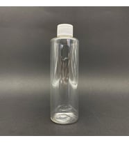 250 cc Pet Şişe - Beyaz Kapaklı - 250 ml Kapaklı Plastik Şişe  x 6 Adet (Boş)