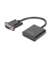 Digitus VGA Erkek to HDMI Dişi Çevirici
