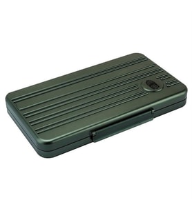 Lubinski Special Edt. Aluminyum Slim Puro Taşıma Çantası Yeşil 5li LB-620