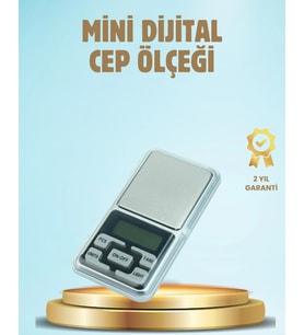300 Gr Hassas Cep Terazisi Mavi Işıklı Lcd Ekranlı