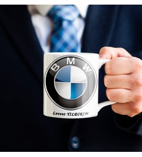Kişiye Özel BMW Logo Baskılı Kupa