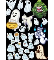 Hayalet Sticker Set-1 17 Parça Telefon, Tablet, Defter, Laptop Sticker