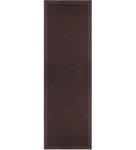 Iman Kare Kahverengi Pamuk Ipek Şal 70X210