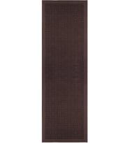 Iman Kare Kahverengi Pamuk Ipek Şal 70X210