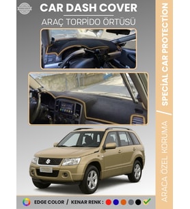 SUZUKİ GRAND VİTARA (2004-2006) Torpido Örtüsü Ön Göğüs Halı Torpido Koruma Tam Uyum Kaymaz