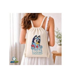Bluey Büzgülü Keten Çanta C034