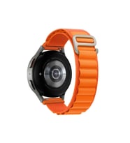 Samsung Galaxy Watch Active 2 44mm Uyumlu 20mm Kordon Alpine Hasır Örgü Zore KRD-74 Kumaş Kayış