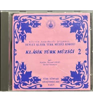 (Plak Değildir CD dir) CD Klasik Türk Müziği 2 Devlet Klasik Türk Müziği Korosu CD