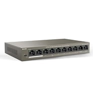 TENDA 8port 63w FULL PoE TEF1110P-8-63W 10/100 Yönetilemez Switch