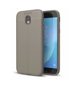 Samsung Galaxy J5 Pro Uyumlu Kılıf Zore Niss Silikon Kapak (Gri)