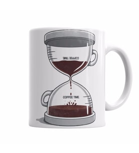 Coffee Time  Kupa Bardak Porselen