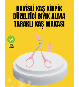 Kaş, Kirpik Ve Tırnak Çevresi Temizliği İçin Çok Fonksiyonlu Makas