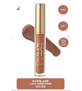 Golden Rose Eye Glaze Liquid Eyeshadow No:02 Cinnamon